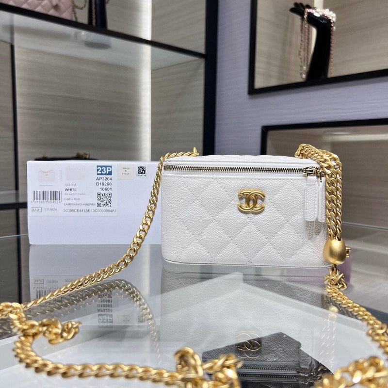 Ch*el cosmetic bags
